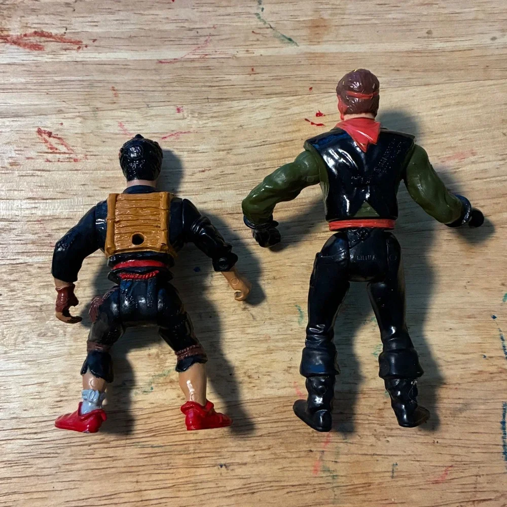 1991 Mattel Hook Peter Pan & Rufio Action Figure Lot Loose Vintage